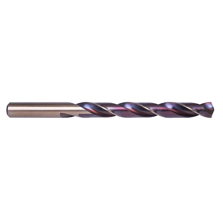 Precision Twist Drill HSS Purple/Bronze HX 135 Degree Jobber Drill Jobber ANSI 11/64 inch 022011